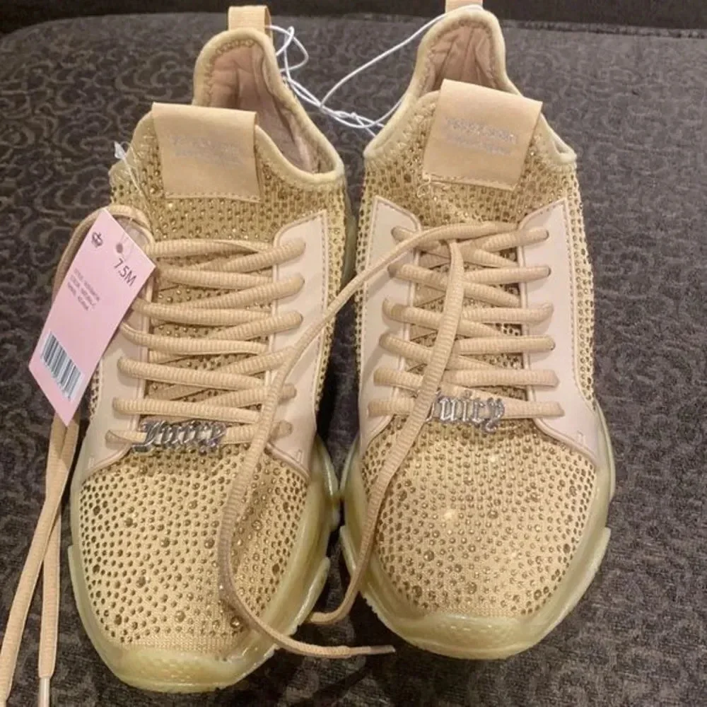 Juicy Couture WOMEN'S MADDEN GIRL SHIMMER FASHION SNEAKERS